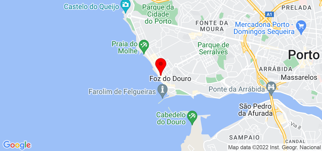 Paulo Coelho , arquitectura; interiores e design - Porto - Porto - Mapa