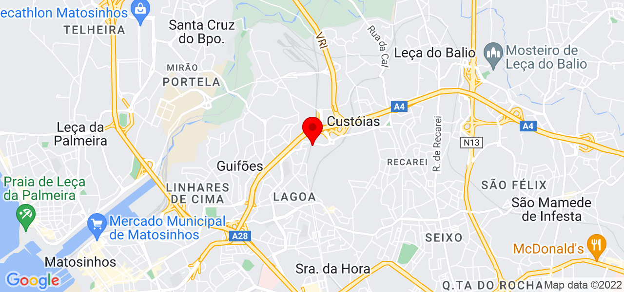 Nuno couto - Porto - Matosinhos - Mapa