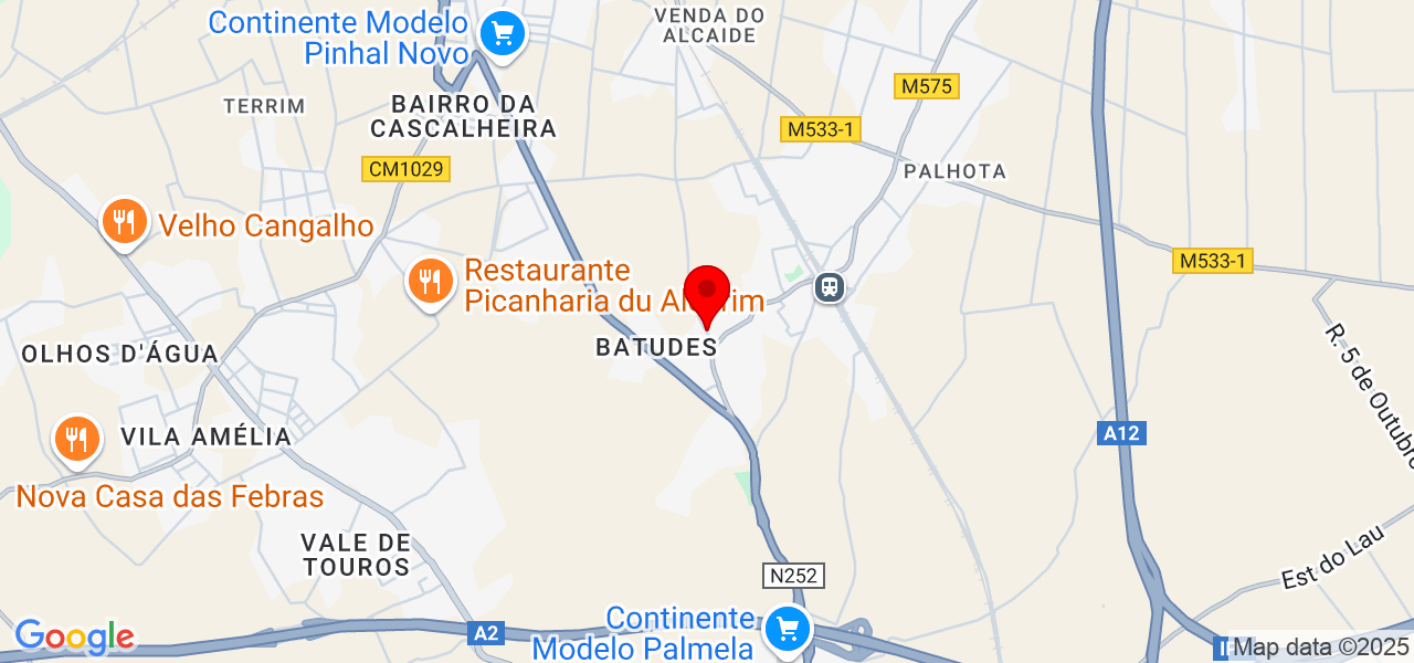 Diretriz Esmerada Unip Lda - Setúbal - Palmela - Map
