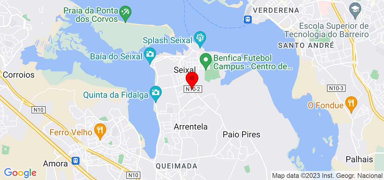 Pedro Loureiro - Setúbal - Seixal - Mapa