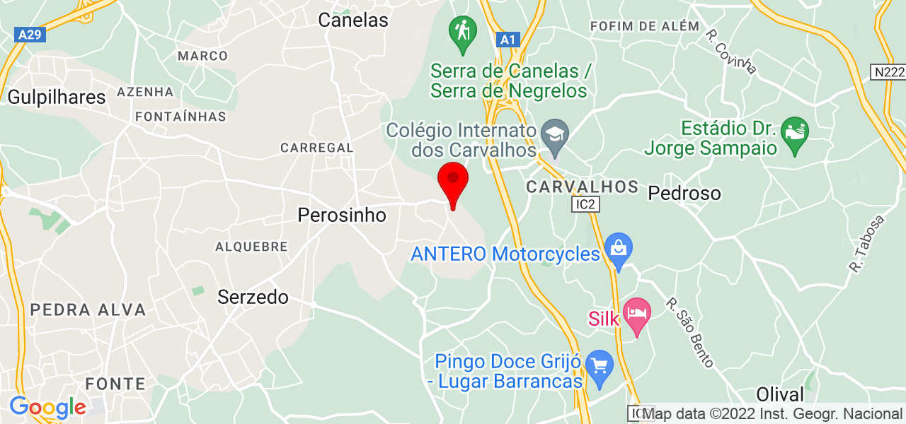 Manuel - Porto - Vila Nova de Gaia - Mapa