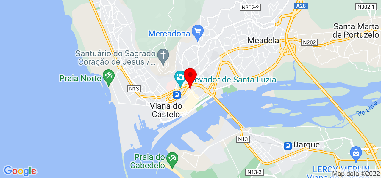 Legalizar Veiculo - Viana do Castelo - Viana do Castelo - Mapa