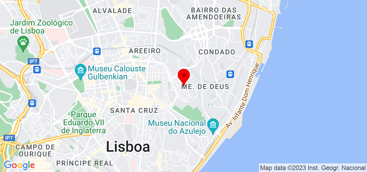 Lu&iacute;s Moreira - Lisboa - Lisboa - Mapa