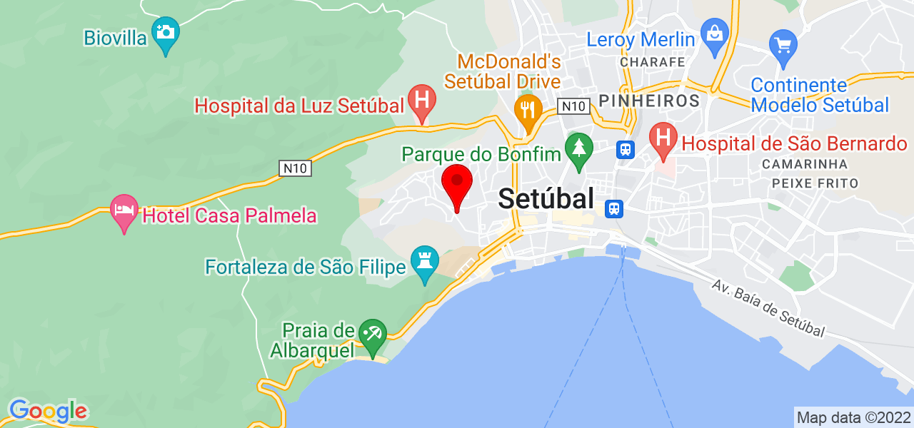 viviane - Setúbal - Setúbal - Mapa