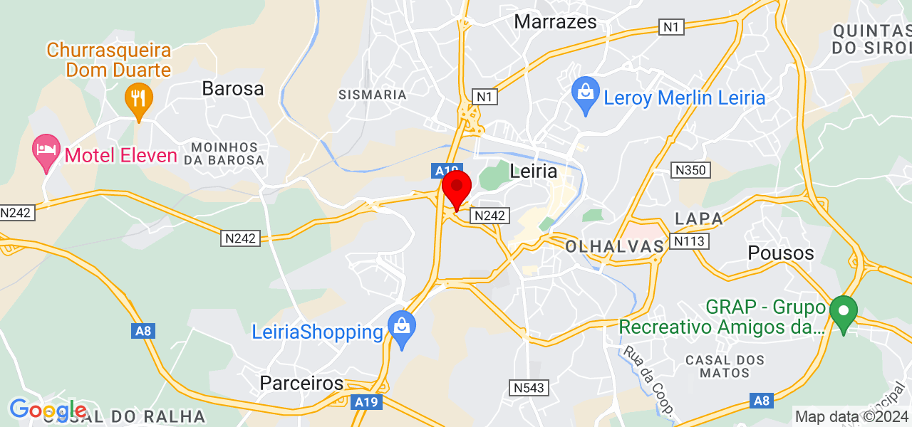Ronald Cruz - Leiria - Leiria - Mapa
