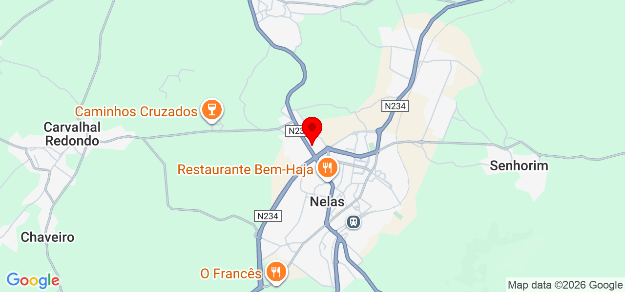 Monumentos & Paisagens, Lda - Viseu - Nelas - Karte