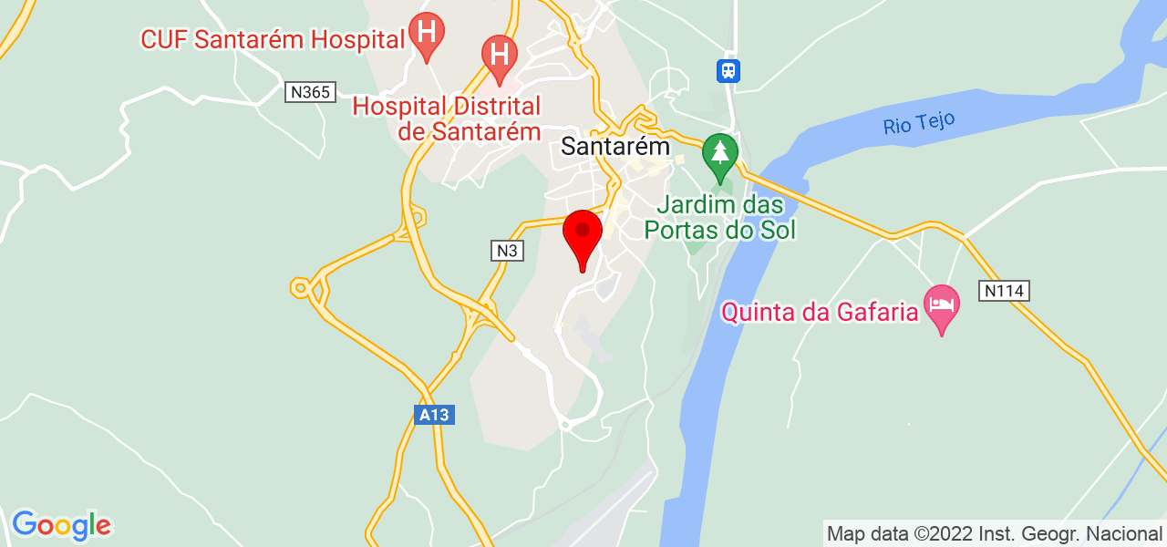 FPeventos - Santarém - Santarém - Mapa