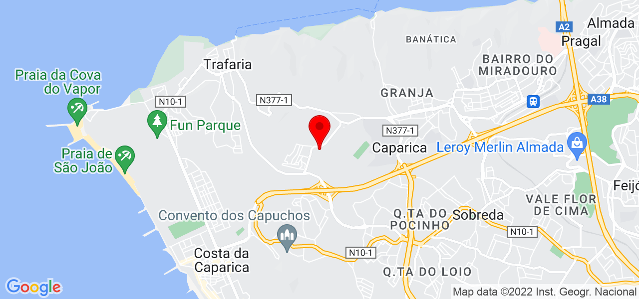 Stefanny - Setúbal - Almada - Karte