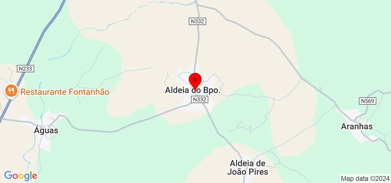 Sina - Castelo Branco - Penamacor - Map