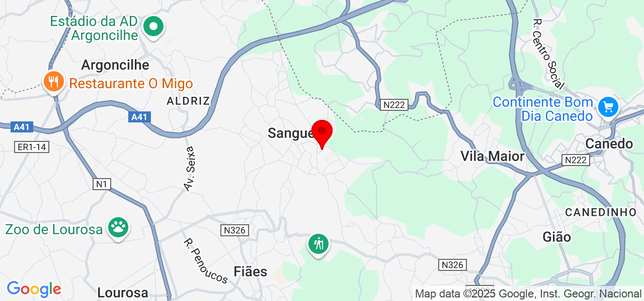 Nuno Sousa - Aveiro - Santa Maria da Feira - Mapa