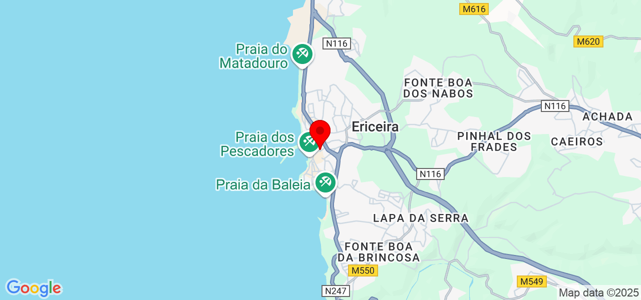 amanda clen ericeira - Lisboa - Mafra - Mapa