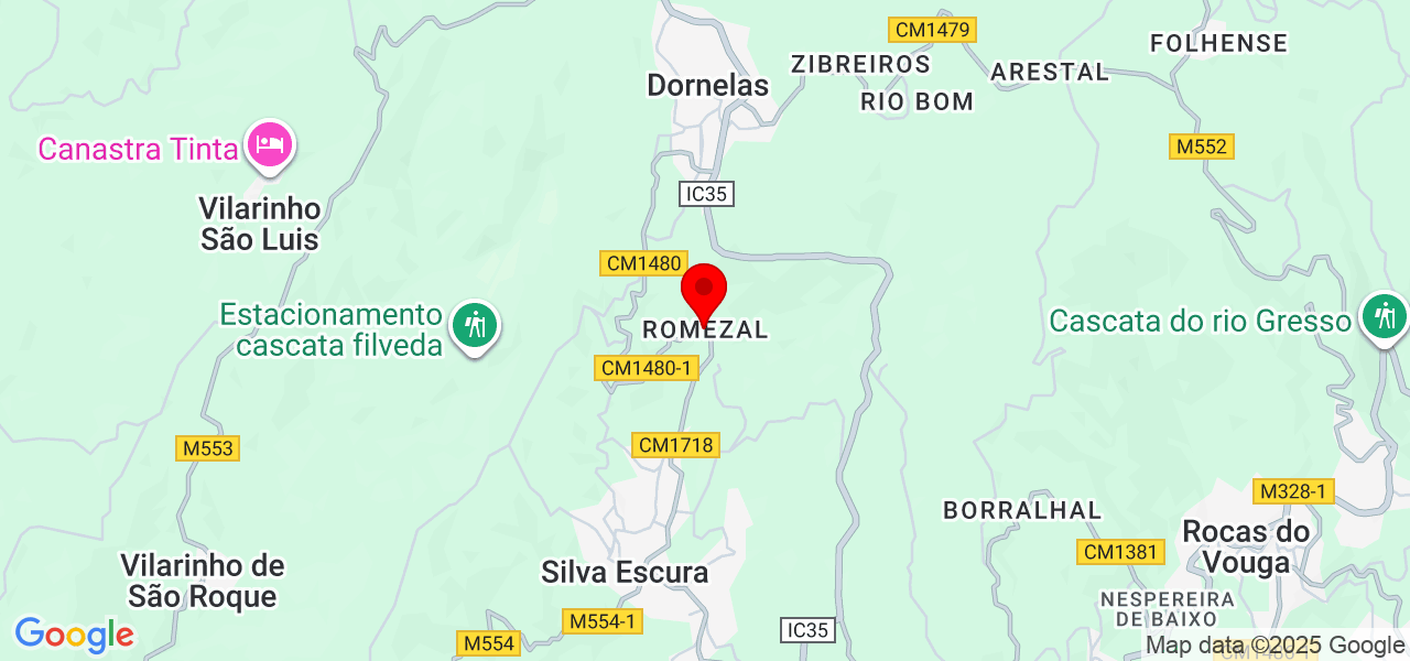 Construção e Montagem - Aveiro - Sever do Vouga - Mapa