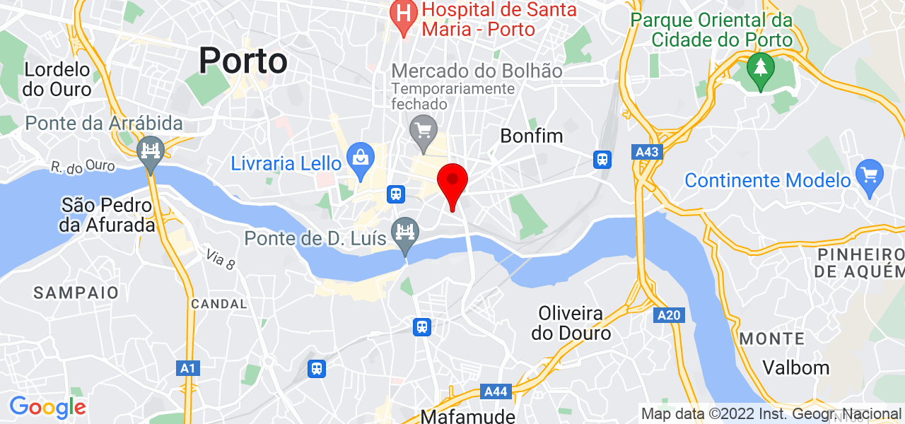 ON24H  Sistemas de Seguran&ccedil;a - Porto - Porto - Mapa