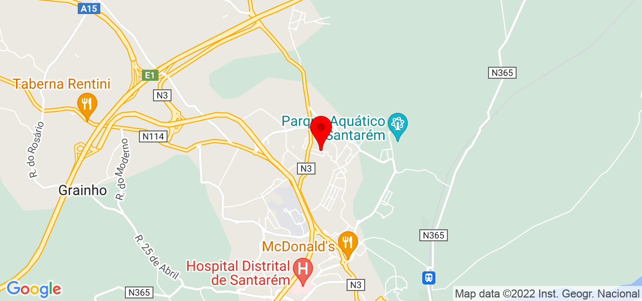 MJCD - Santarém - Santarém - Map