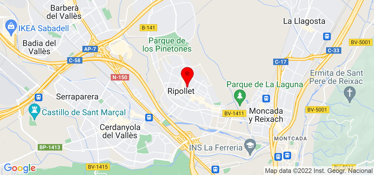 Alejandro T - Cataluña - Ripollet - Mapa