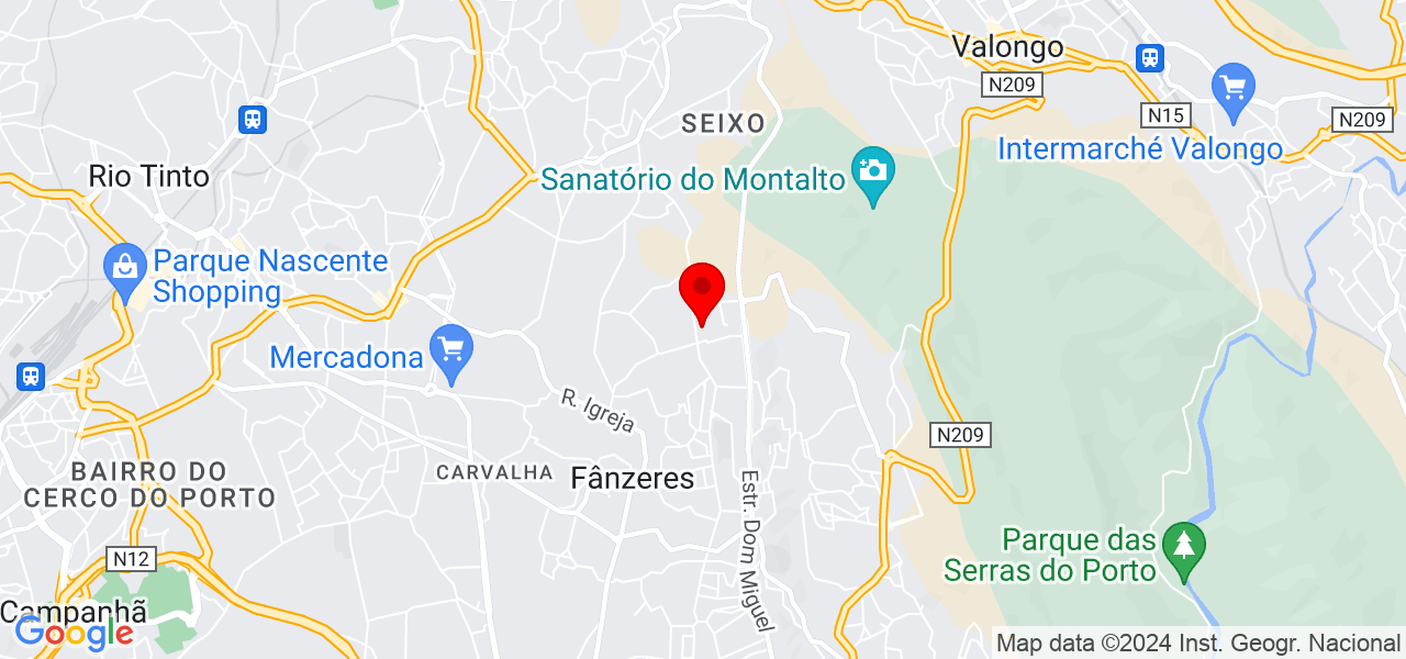 Leonor - Porto - Gondomar - Karte