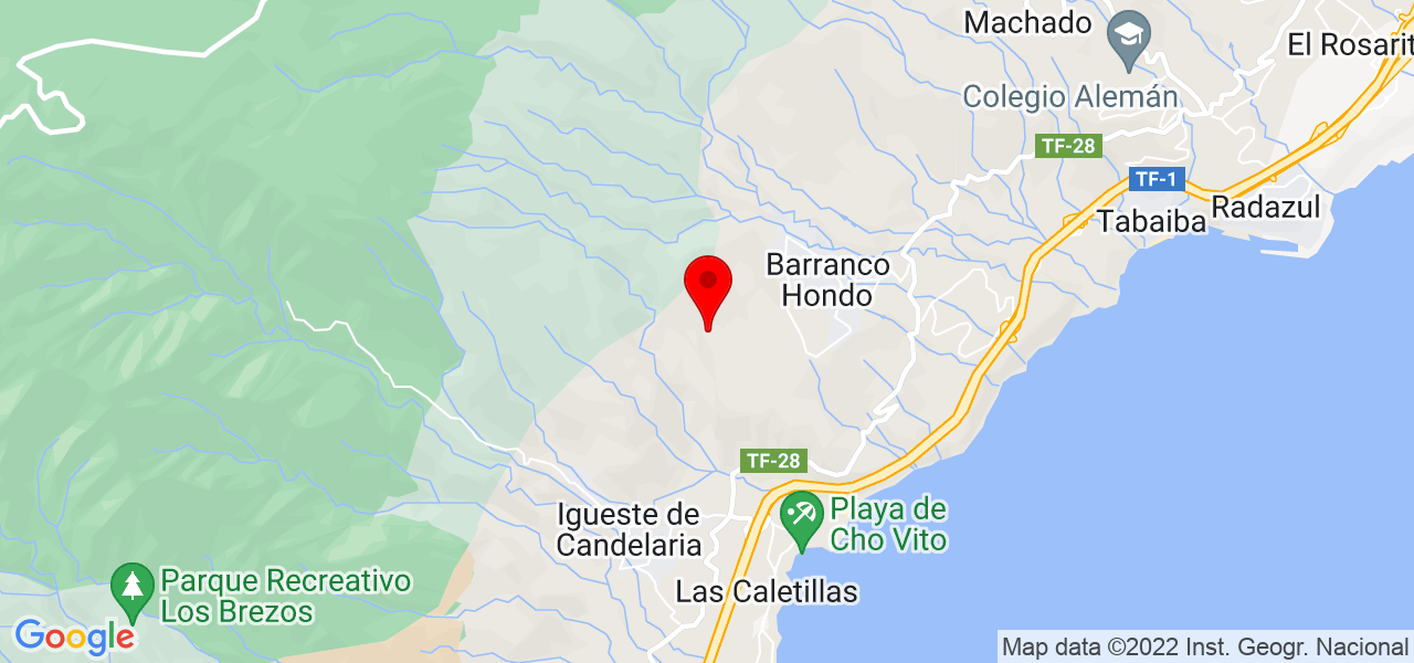 ISaLuz - Islas Canarias - Candelaria - Mapa
