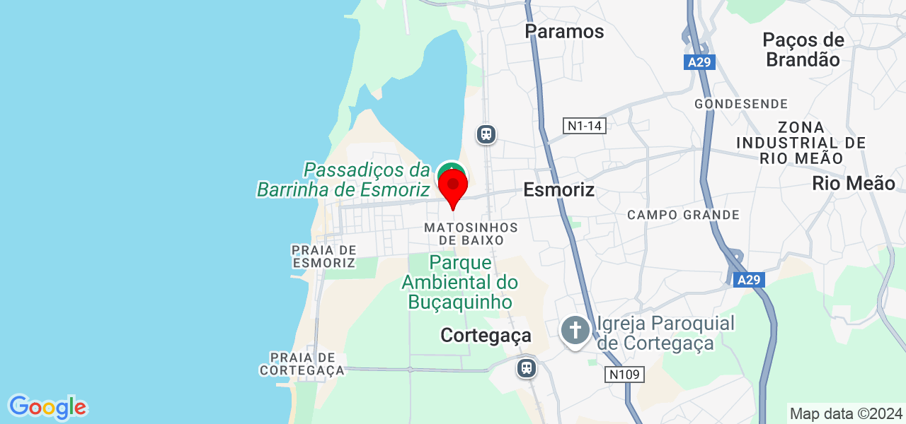 Clean work - Aveiro - Ovar - Map