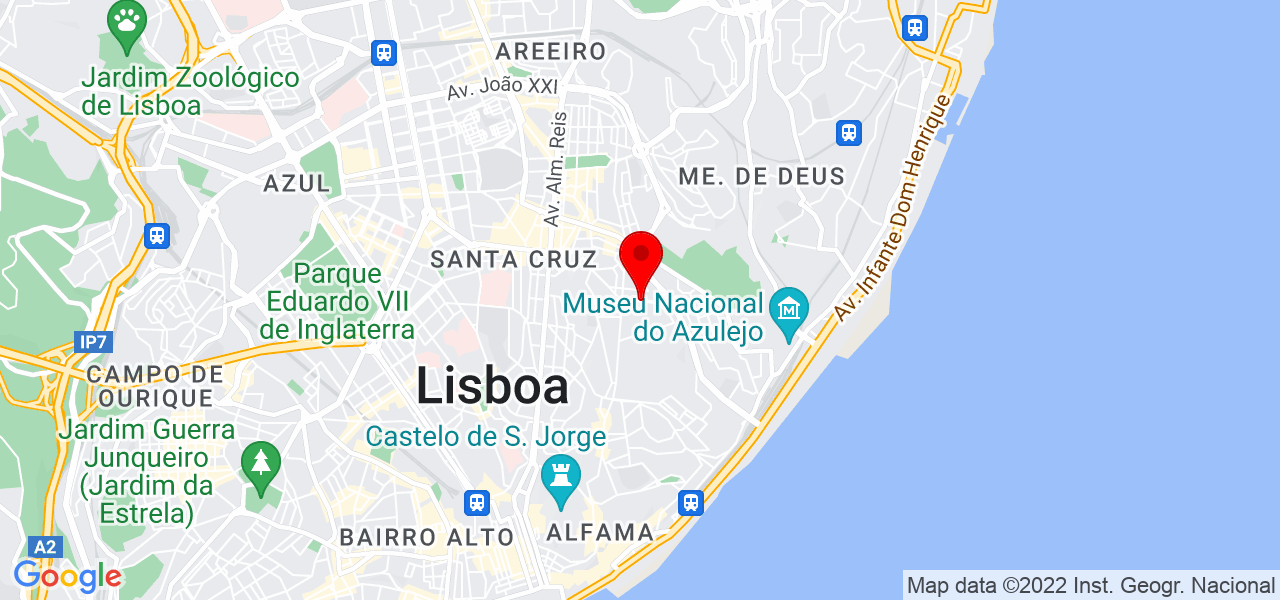 In&ecirc;s Correia - Lisboa - Lisboa - Mapa