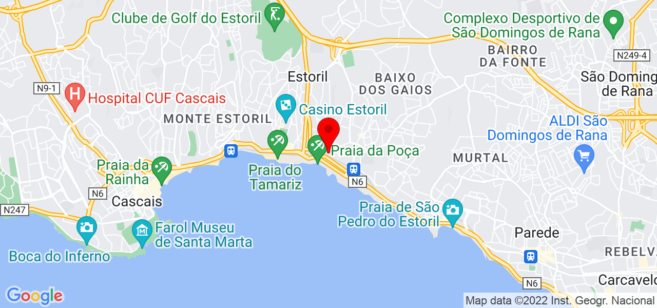 Sandro - Lisboa - Cascais - Mapa