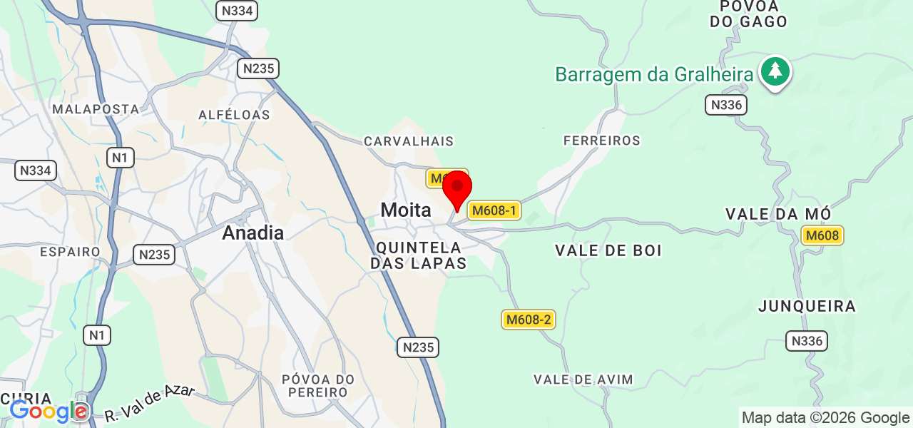 João Miguel - Aveiro - Anadia - Mapa
