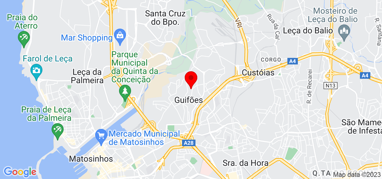 Ana Regedor - Porto - Matosinhos - Mapa