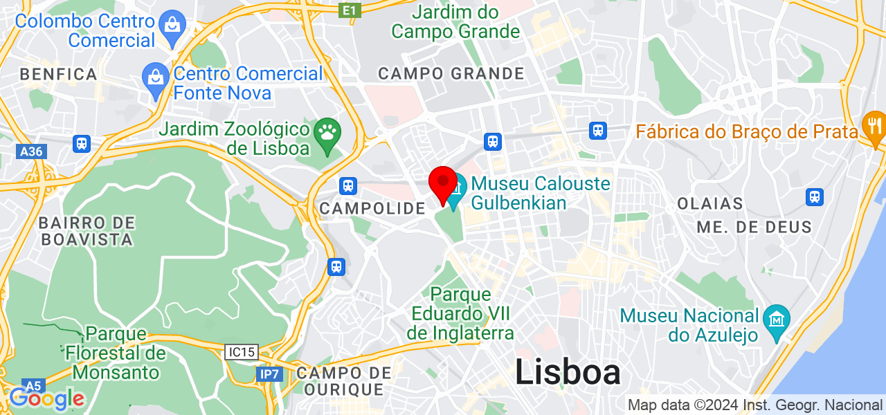 Catarina Santos Manha - Lisboa - Lisboa - Mapa