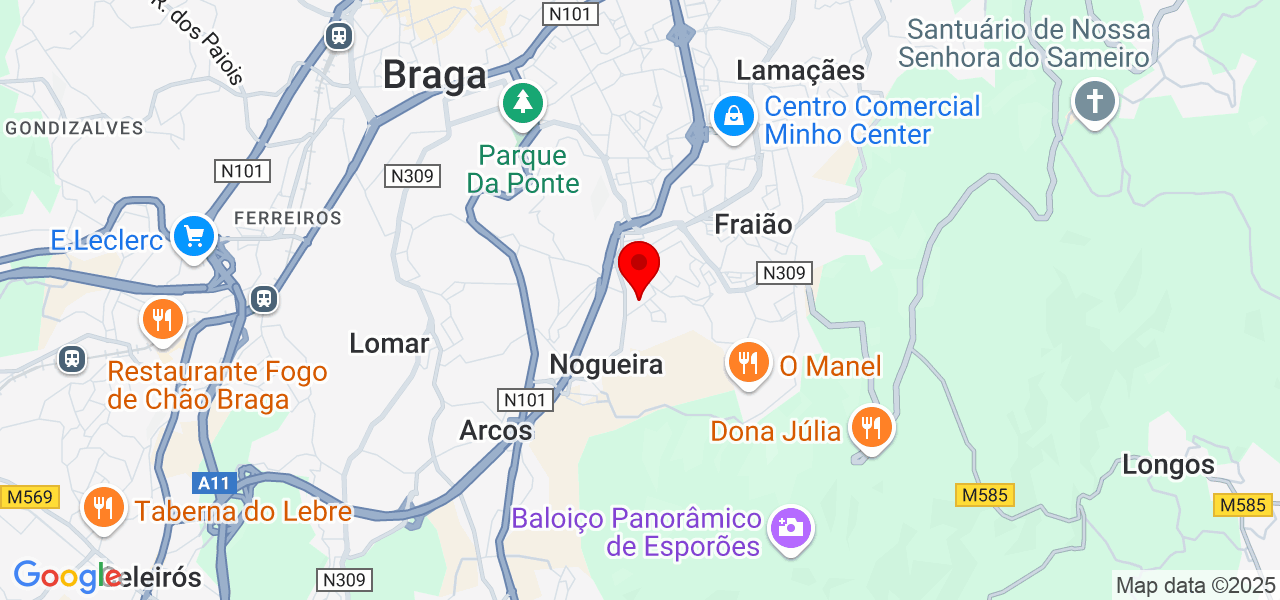 Focados em Si - Braga - Braga - Map