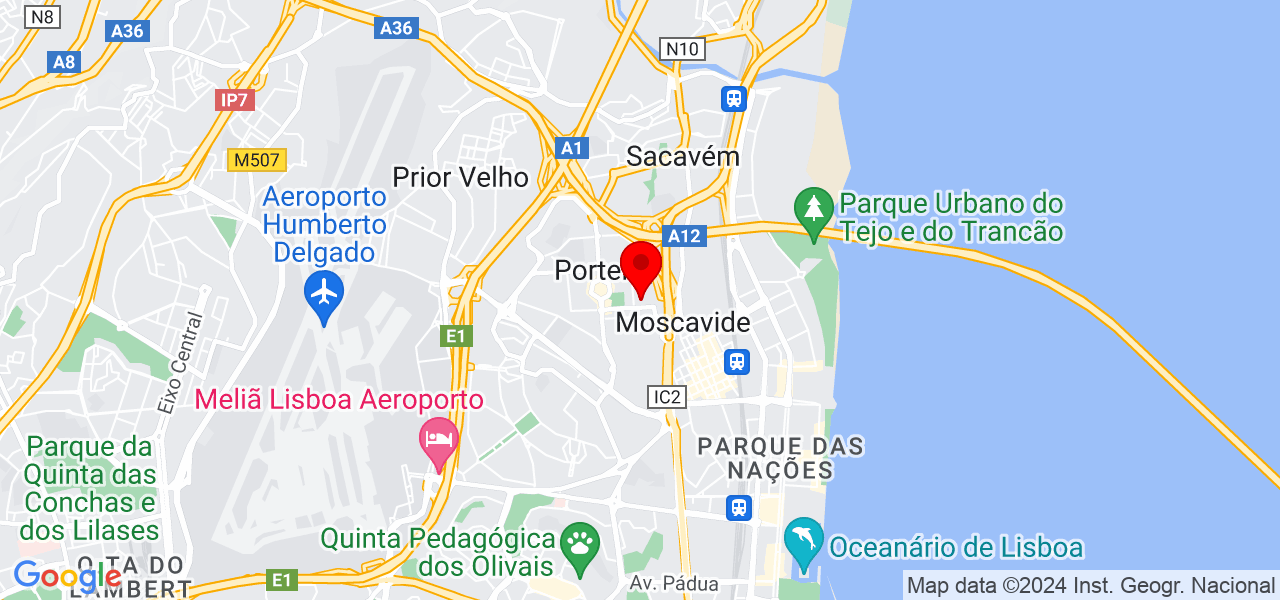 Nuno Geraldes - Lisboa - Loures - Mapa