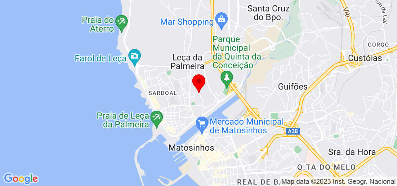 Rocha - Porto - Matosinhos - Mapa