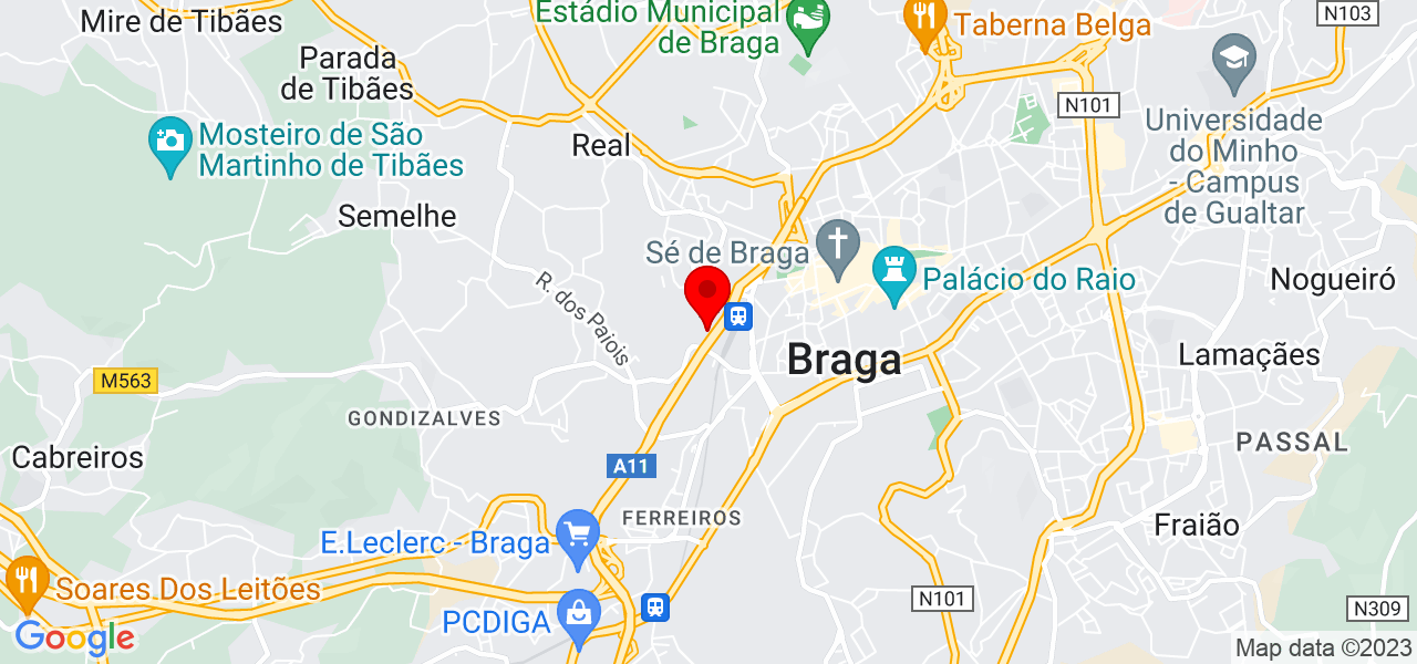 Multiassistelar - Braga - Braga - Mapa