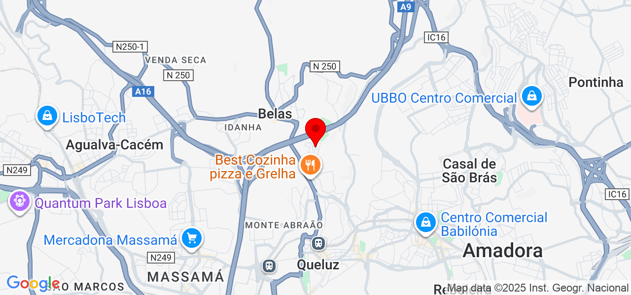 Miguel Casmarrinha - Lisboa - Sintra - Map