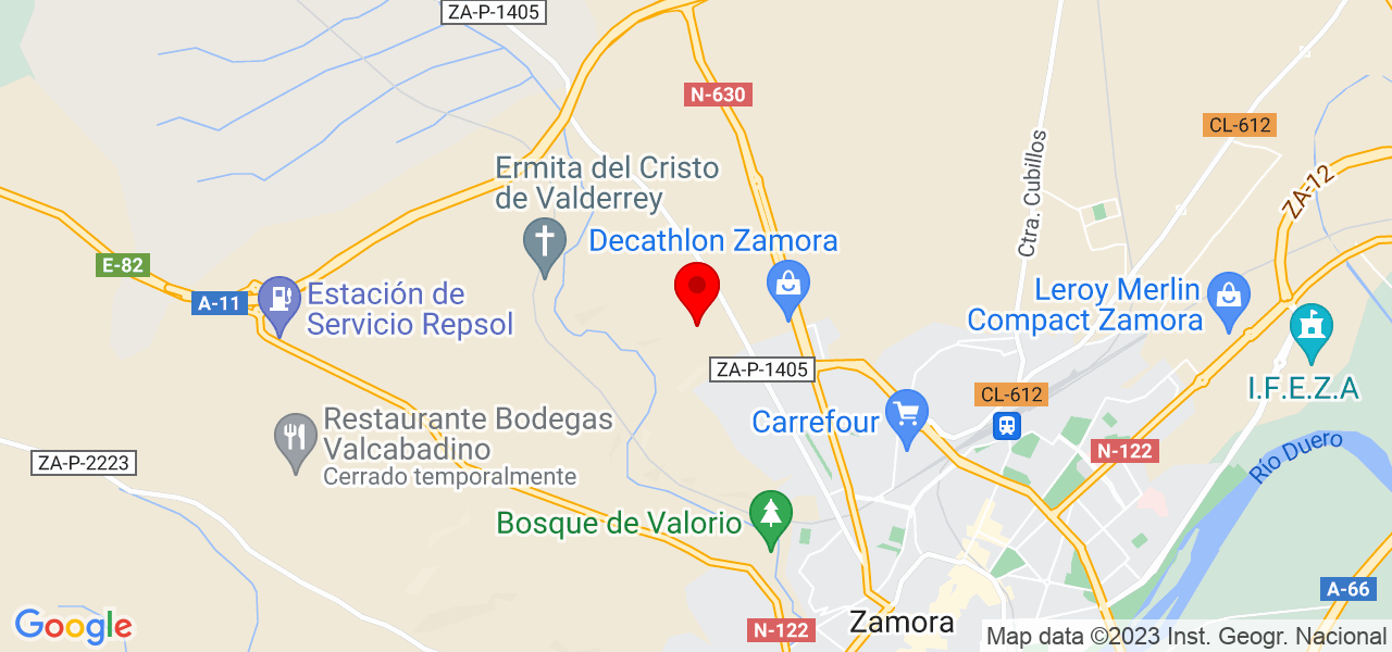 Arancha - Castilla y León - Zamora - Mapa