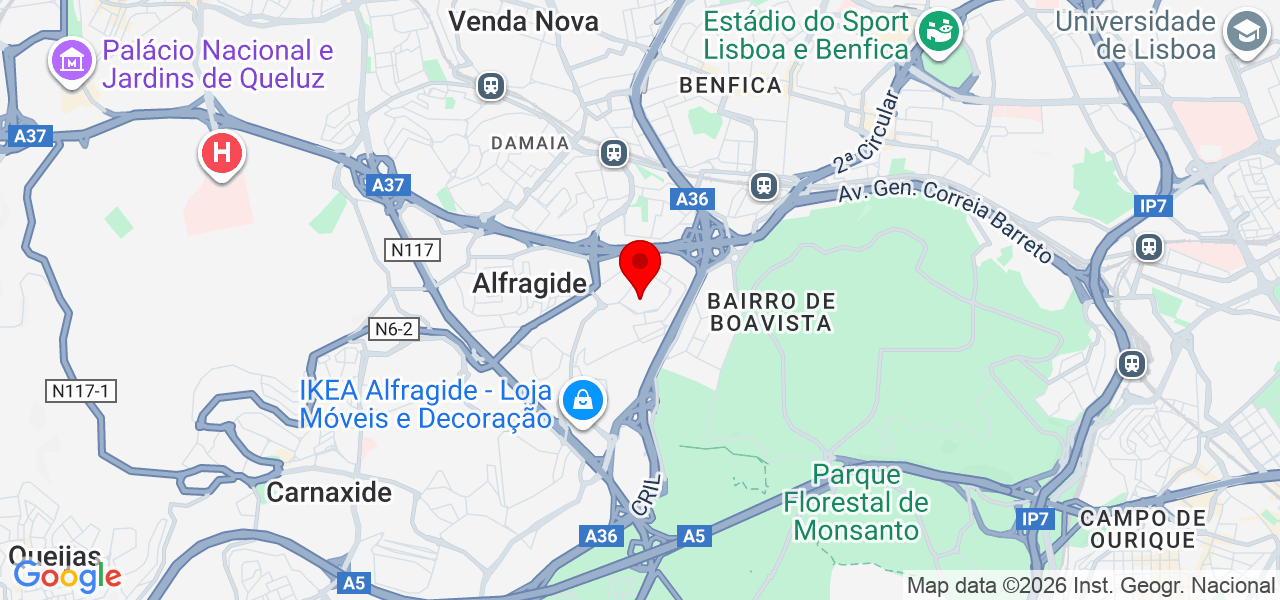 Mané - Lisboa - Amadora - Carte