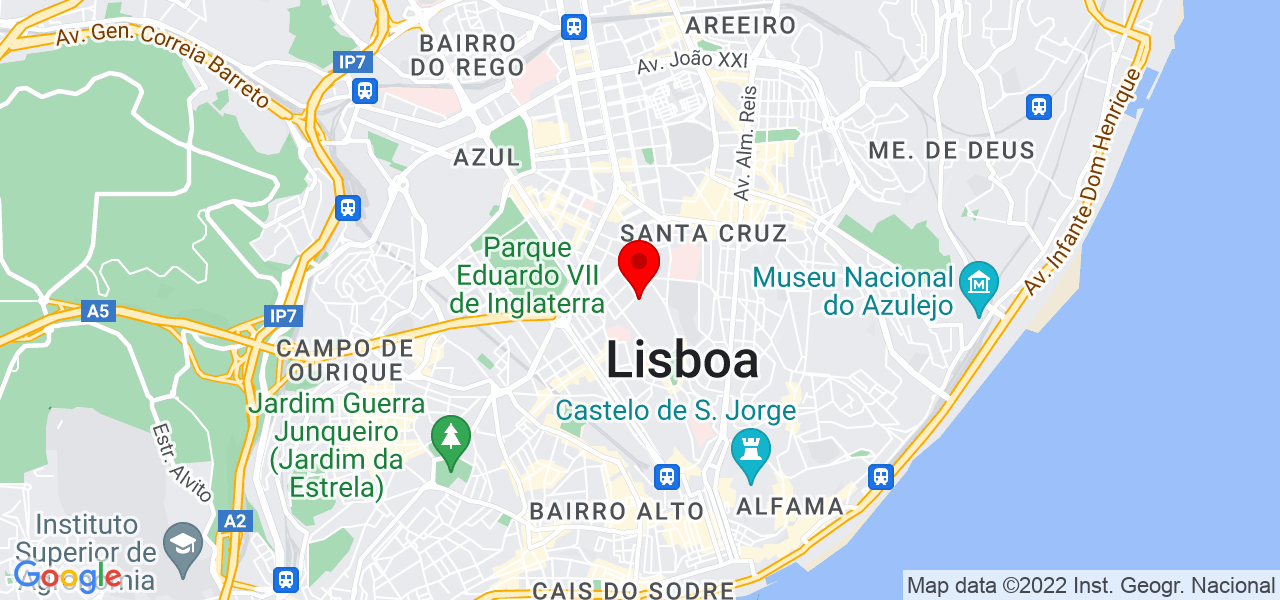 Cl&aacute;udia Santos - Lisboa - Lisboa - Mapa
