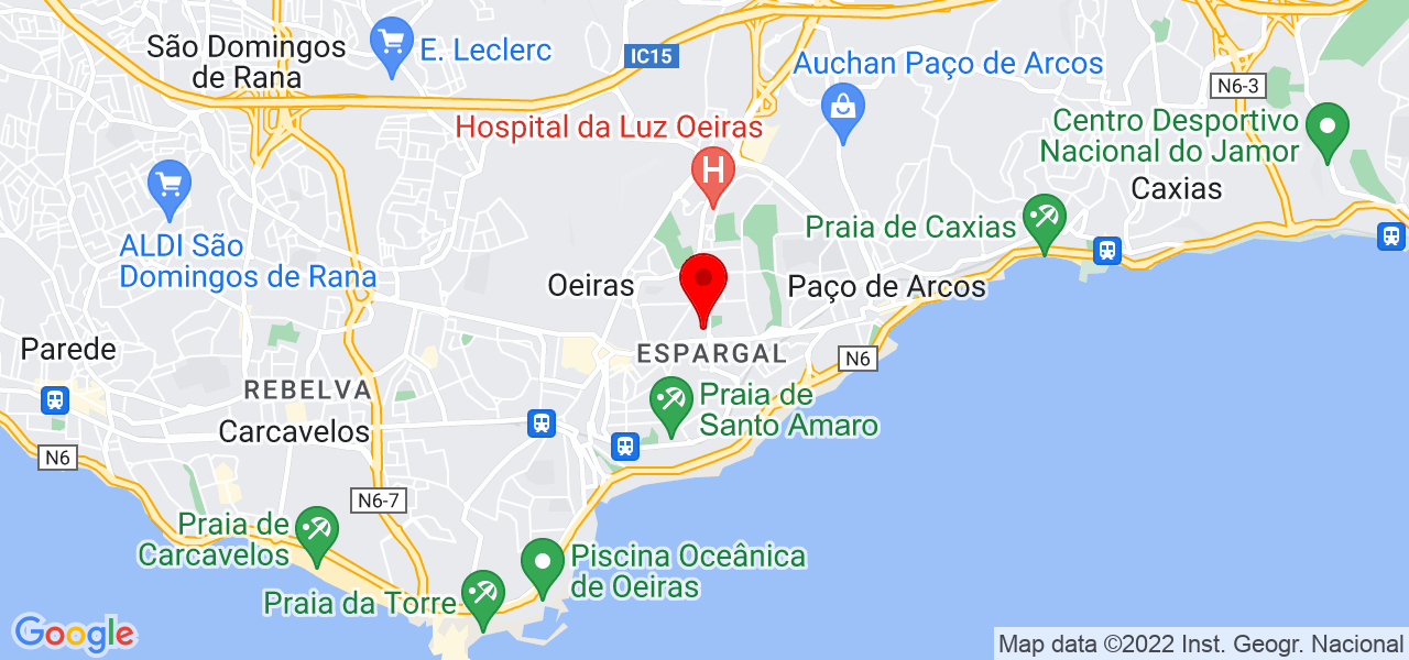 Atelier Lismod - Lisboa - Oeiras - Mapa