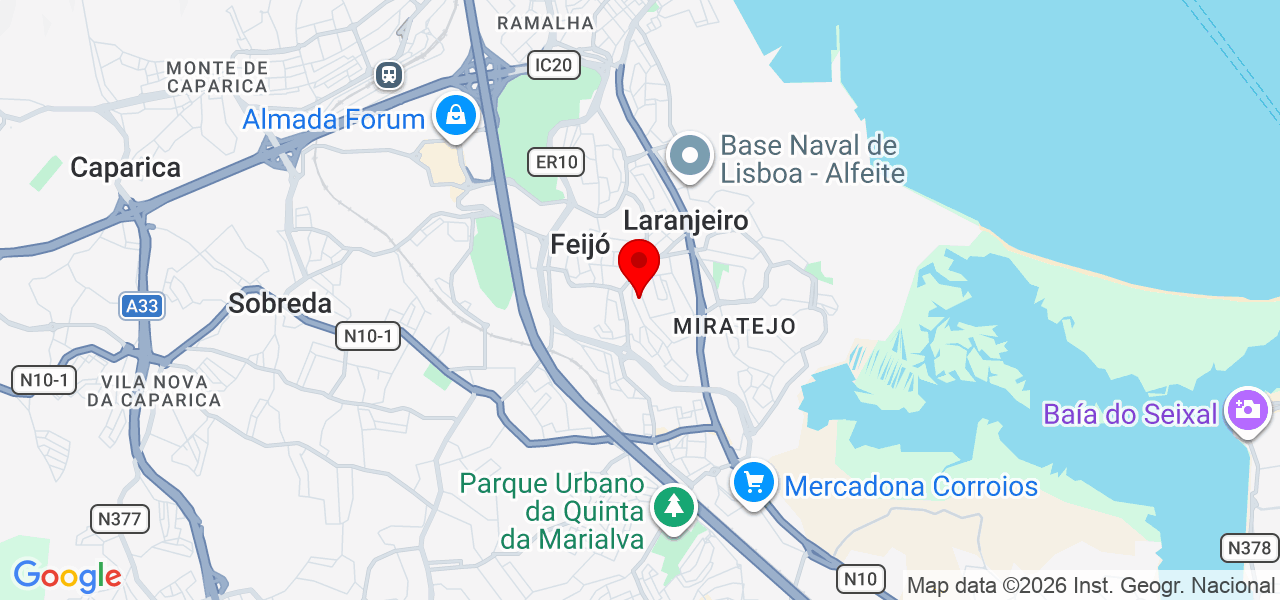 Joana Coelho - Setúbal - Almada - Karte