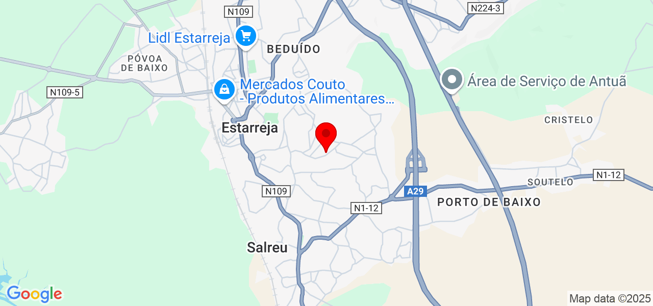 Cãoviver com Cãofiança - Aveiro - Estarreja - Map