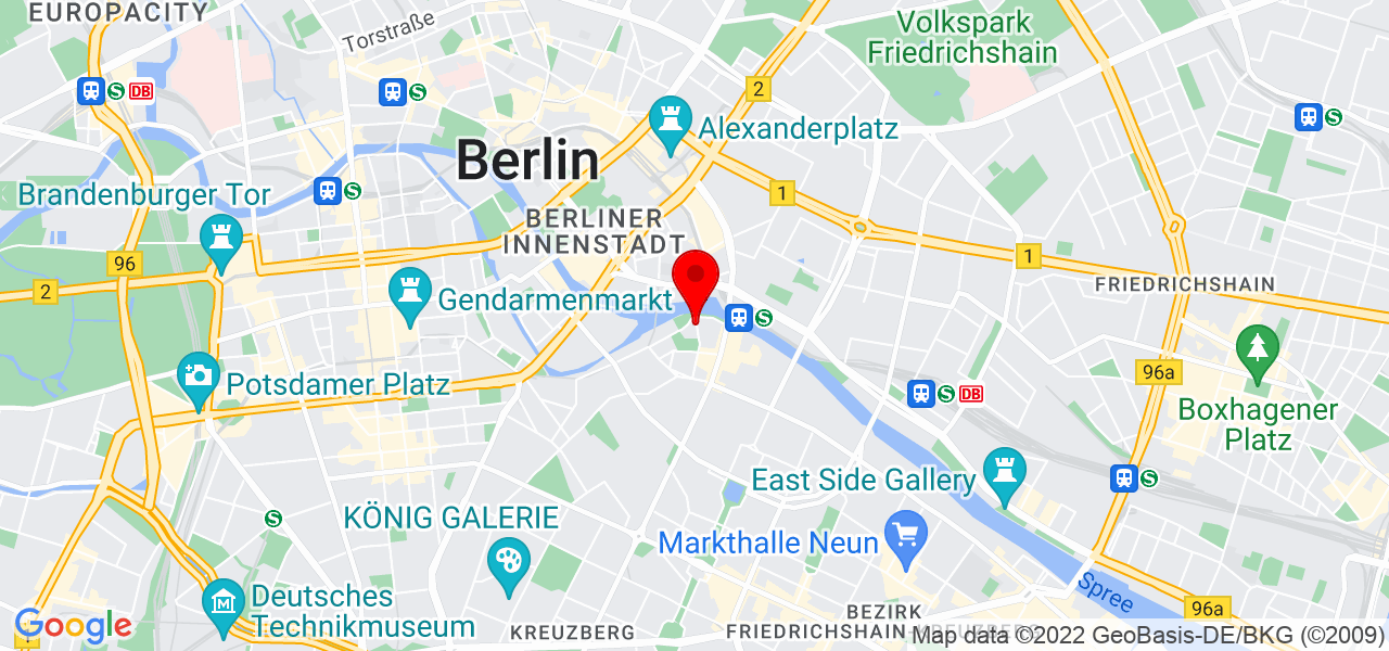 Venture Youngs GmbH - Berlin - Berlin - Karte