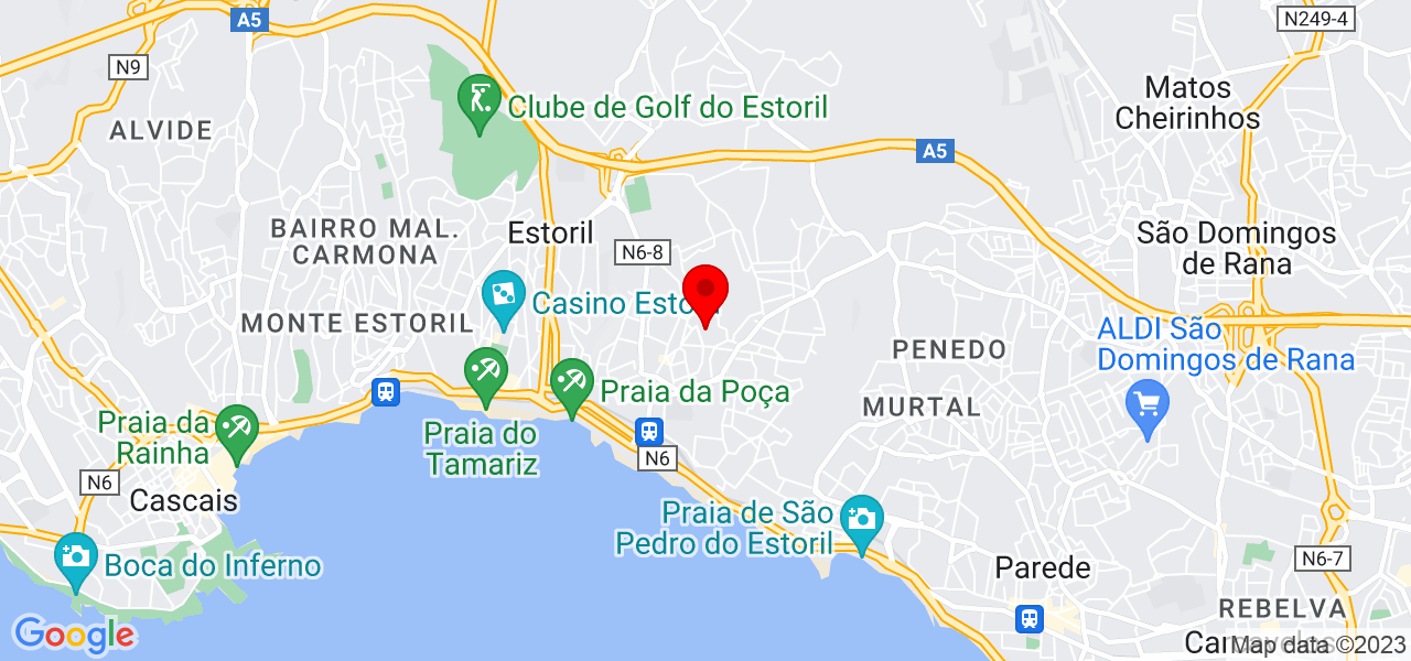 Madalena Lopes - Lisboa - Cascais - Mapa