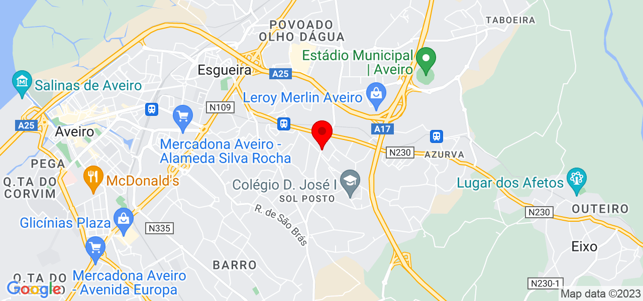 Rafael Monteiro - Aveiro - Aveiro - Mapa