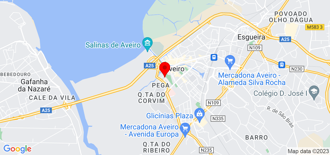 Renata Almeida - Aveiro - Aveiro - Mapa