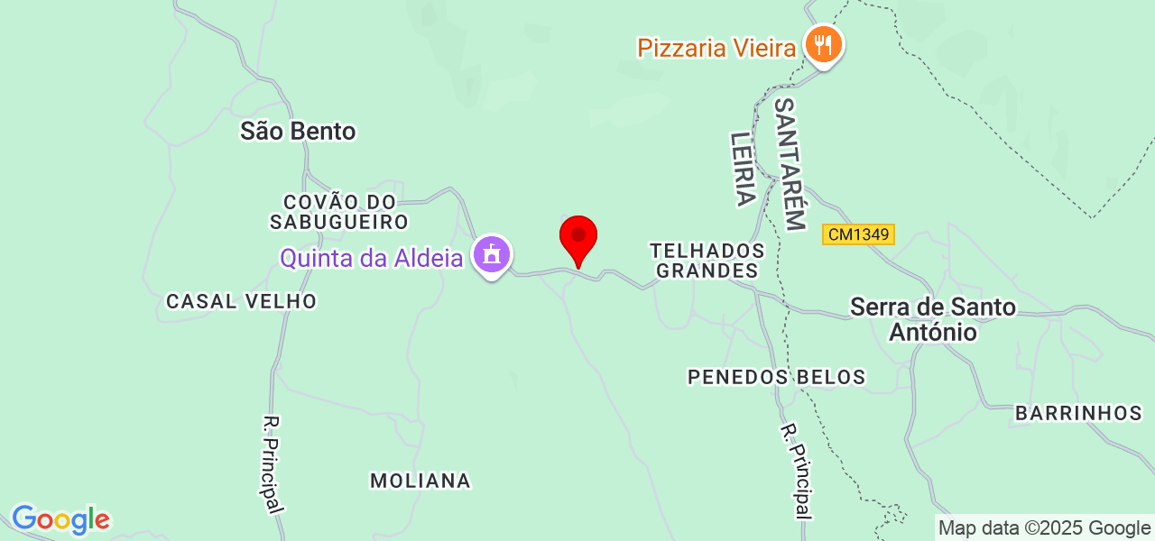 Nuno Silva - Leiria - Porto de Mós - Mapa