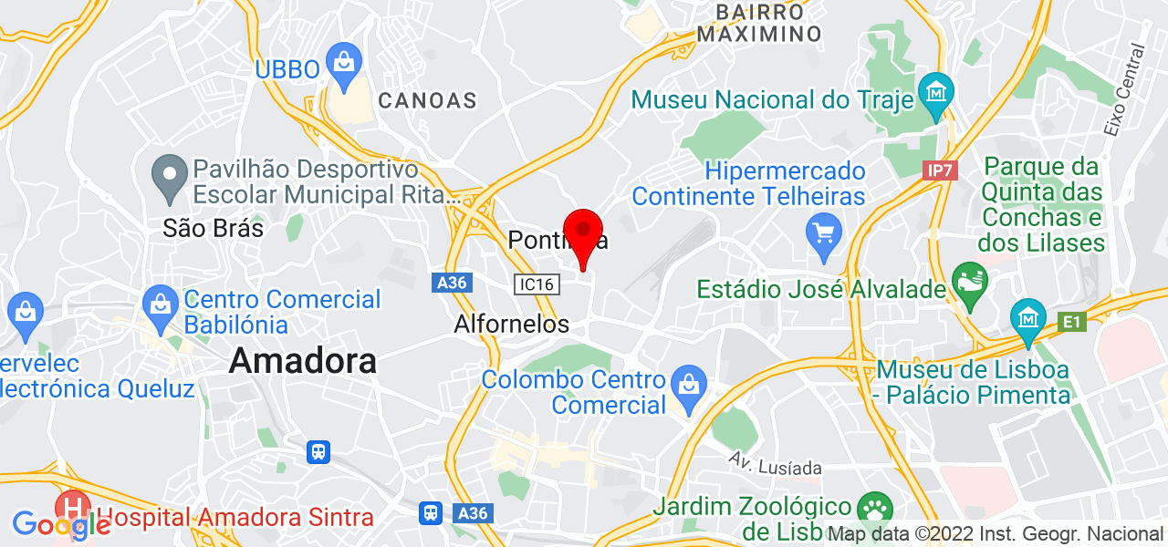 Paulo Lima - Lisboa - Odivelas - Mapa