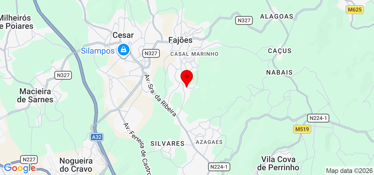 Força e honra. - Aveiro - Oliveira de Azeméis - Mapa