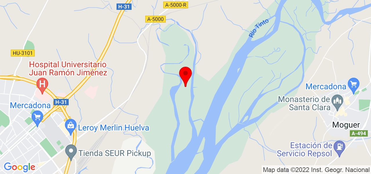 Geologika AEstuaria SL - Andalucía - Huelva - Mapa