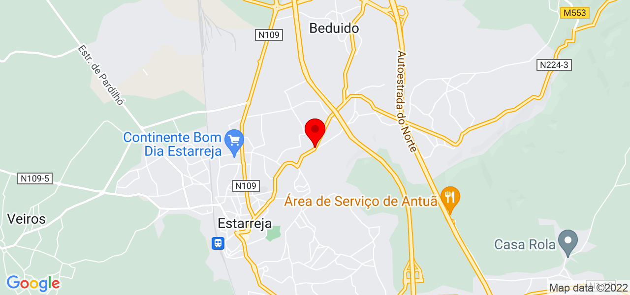 Paulo marques - Aveiro - Estarreja - Mapa