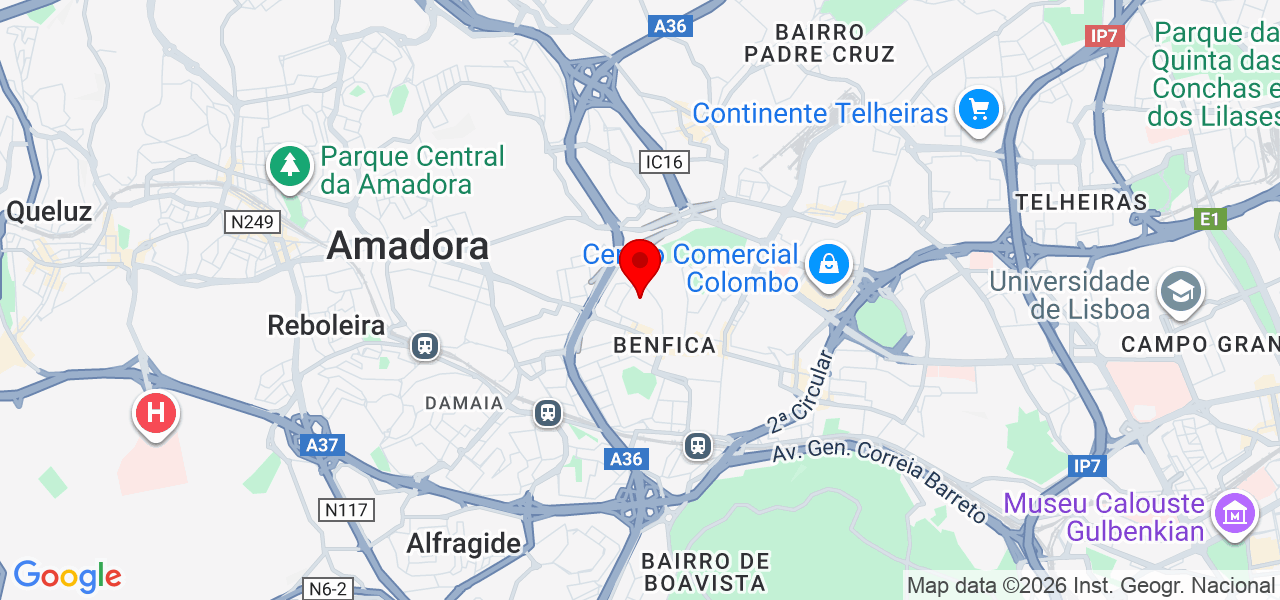 Blissful Bites - Lisboa - Lisboa - Mapa
