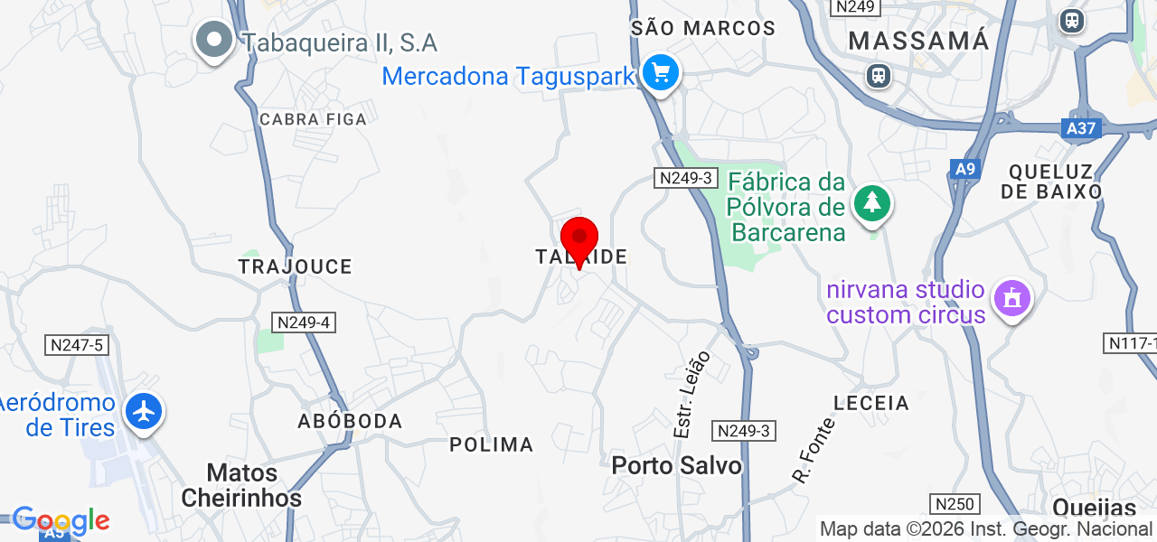 Valdomiro Souza - Lisboa - Cascais - Map