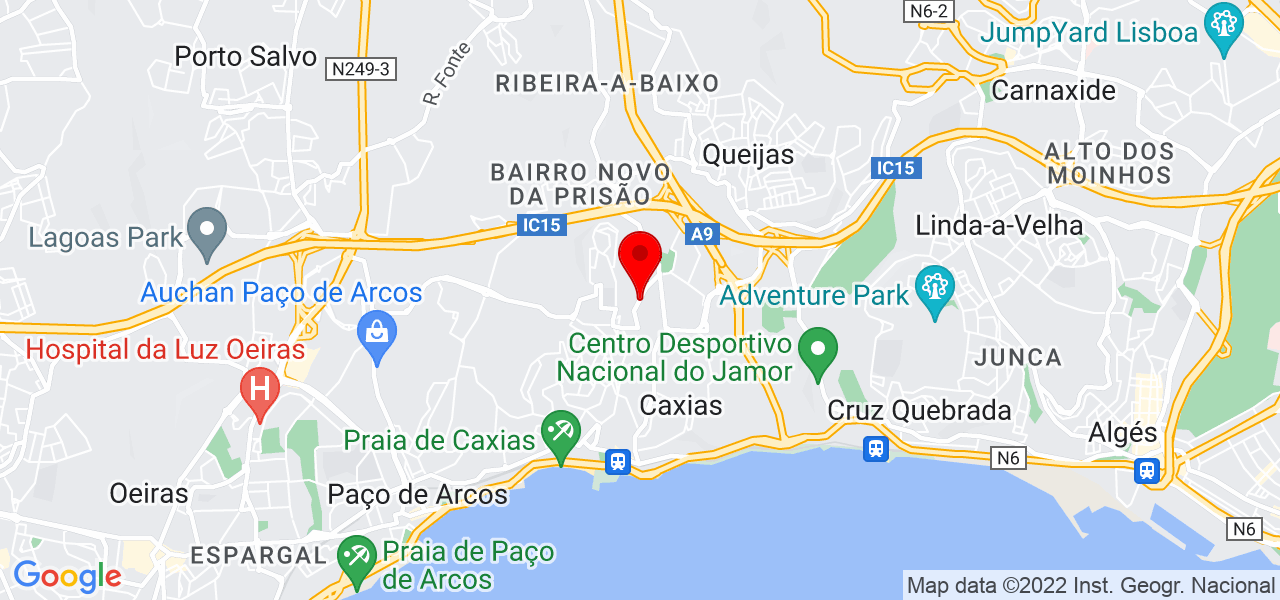 Adriano Ferreira - Lisboa - Oeiras - Carte